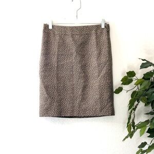 NWT Loft Animal Print Pencil Skirt